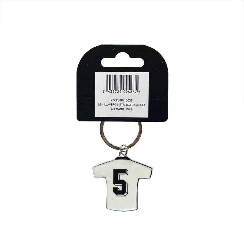 LGN LLAVERO METÁLICO CAMISETA ALEMANIA 1978