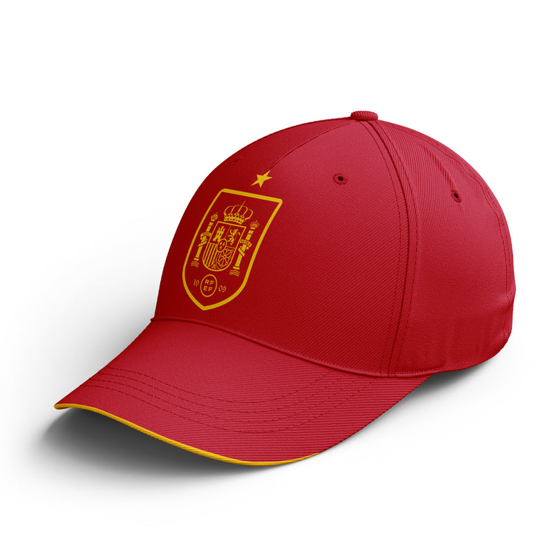 GORRA CLÁSICA ESCUDO ROJA