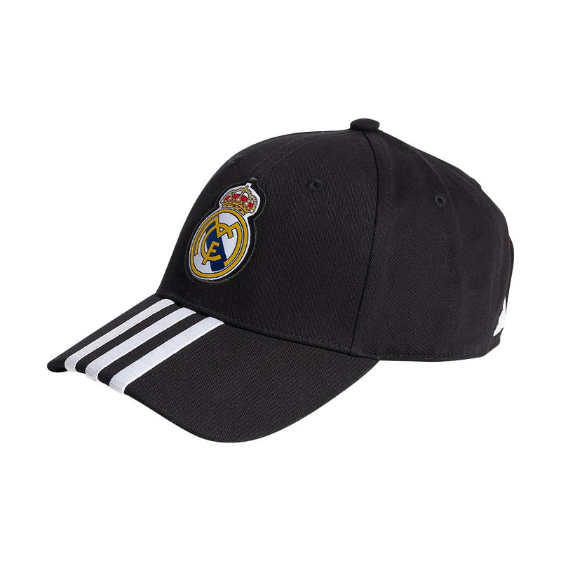 GORRA RM NEGRA CON RAYAS