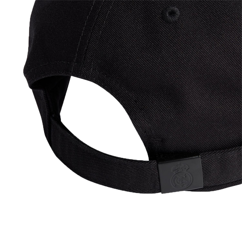 GORRA RM NEGRA CON RAYAS