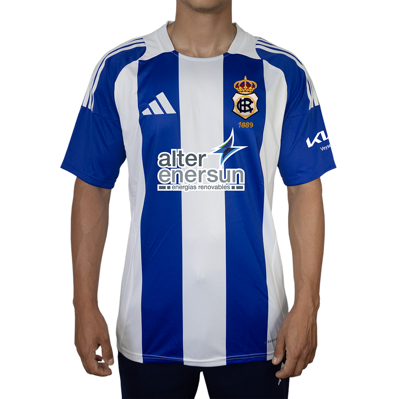 CAMISETA 1º EQ. RECREATIVO DE HUELVA JUNIOR 24-25