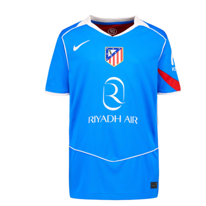 CAMISETA TERCERA EQUIPACIÓN INFANTIL ATLÉTICO DE MADRID 25-26