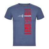 CAMISETA ADULTO AZUL DENIM OSASUNA