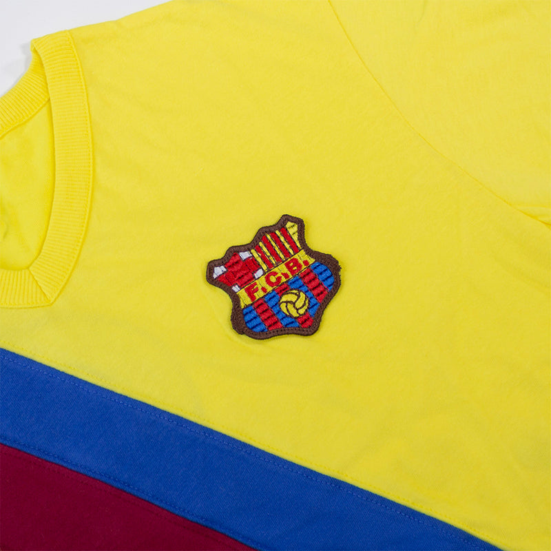 CAMISETA RETRO 2ª EQUIPACIÓN JOHAN CRUYFF FC BARCELONA 1974-75